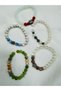 Genuine Natural Stone Bracelet Set of 5 (Assorted)