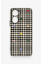 Vivo Y18 Compatible Silicone Case with Heart-Shaped Plaid Pattern - 2