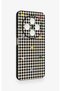 Redmi 14C Compatible Silicone Case with Heart-Shaped Plaid Pattern - 3