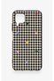 Huawei P40 Lite Compatible Silicone Case with Heart-Shaped Plaid Pattern - 2