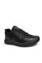 Black-Charcoal Grey Leather Men's Casual Sneakers with Platform Sole and Laces WICKERS 3111 - 7