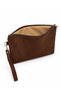 2-Piece Bag Set: Suede Briefcase, Clutch Bag, Wrist Strap, Lined Clutch Bag (2 Pieces) - 2