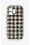 Honor 600 Compatible Silicone Case with Heart-Shaped Plaid Pattern - 2