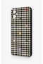 Samsung A05 Compatible Silicone Case with Heart-Shaped Plaid Pattern - 4
