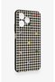 Realme C53 Compatible Silicone Case with Heart-Shaped Plaid Pattern - 3