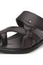Men's Brown Thong Sandals - 6
