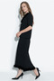 Fuzzy, Button-Front Knit Blouse - 3
