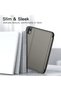 حافظة فوليو لجهاز iPad mini A17 Pro/الجيل السادس (2024/2021)، لون رمادي فضائي - 4