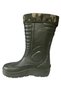 -- Unisex Khaki EVA Lightweight PU Sole Long Rain Boots - 2