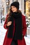Women's 2-Piece Set: Soft, Fuzzy Beanie and Scarf Set, Beanie and Scarf Set, Gift for Women - 4