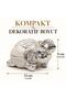 Luxury Alloy Metal Figurine Decorative Ashtray with Lid, 15 cm Metal Figurine, Incense Holder, Jewelry & Coin Box - 5