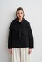 Short Cashmere Jacket Black - 2