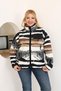 Patterned Fleece Jacket - 7