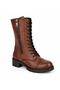 Lidya Taba Genuine Leather Women's Boots - 3