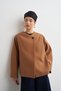 Short Cashmere Jacket Camel - 2