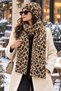Women's 2-Piece Set: Soft, Fuzzy Beanie and Scarf Set, Beanie and Scarf Set, Gift for Women - 3