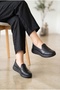 Women's Genuine Leather Flat Sole Comfort Casual Slip-On Shoes