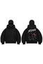 Checked Snow Mask Balaclava Street Motorbike Printed Ninja Hoodie Sweatshirt
