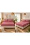 Double-Size Fitted Sheet Set, 160x200 cm – 100% Cotton, Includes 2 Pillowcases - 2