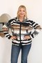 Patterned Fleece Jacket - 5