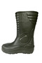 -- Unisex Khaki EVA Lightweight PU Sole Long Rain Boots - 2