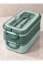 2-Tier Fork-and-Spoon Meal Storage Container – Lockable-Lid Lunch Box for School, Office, and Picnics - 5