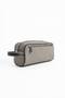 Canvas and Leather Men's Handheld Clutch Bag Suitable for Everyday Use