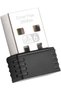 محول شبكة لاسلكية USB بتقنية WiFi 6، دونجل بسرعة 286 ميجابت في الثانية بدون الحاجة لبرامج تشغيل