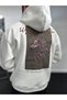 White Wolf Embroidered Hooded Sweatshirt SW-5208 - 3