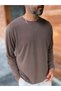 Coffee-Washed Modal Fabric Sweatshirt MRK-2863 - 3