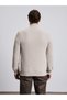 Beige Slim Fit Sweater 50332681-VR011 - 5