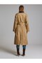 Camel Regular-Fit Trench Coat 50329240-VR015 - 5