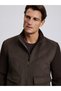 Brown Melton Coat 50331916-VR029 - 2