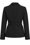 Black Blazer with a Belt - 2y9367 - 2