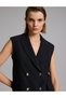 Black Regular-Fit Vest 50331164-VR046 - 2