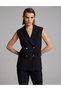 Black Regular-Fit Vest 50331164-VR046