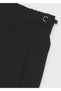 Girls' Pleated Wide-Leg Pants, Black, 4526 - 3