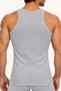 SILVER - Men's Gray Tank Tops, 6-Pack in a Special Box, 100% Cotton, Comfortable and Stylish Design - 4