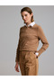 Camel Slim Fit Basic Sweater 50331289-VR015 - 3