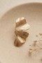 Women's Lacquer Coated Butterfly Wing Appearance Studded Model Earrings - 6