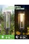 Solar Lights Outdoor, 4 Pack, Warm White, IP65 - 4