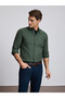Dark Khaki Regular-Fit Long-Sleeve Shirt 50333159-VR111 - 3