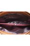 Premium Leather - Lined - Strappy - With Two Inner Pockets - Zipper Bag Set - 2