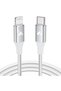 كابل USB C إلى Lightning بطول 2 متر، كابل شحن آيفون معتمد من MFi