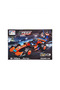 322-Piece 2-in-1 Race Car and Robot Building Block Set, Pull-Back, Ages 6+ - 5