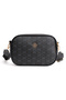 Women's Shoulder and Crossbody Bag with 2 Compartments, Daily Stylish Patterned Handbag and Wallet Card Holder - 4