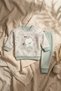 Baby Teddy Bear Embroidered 100% Cotton Sweatshirt and Pants Set - Green - 2