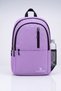 LS-2034 Unisex Backpack with Pen Pockets, Multiple Compartments, Large Capacity, Breathable, Orthopedic Back Support—for High School, Middle School, and Elementary School—LILA - 5