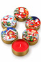 Scented Candle in a New Year's-Themed Tin Box—Christmas Decoration, 1 PIECE - 5