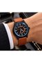 Luxury Leather Cord Men Wrist Watch - 2